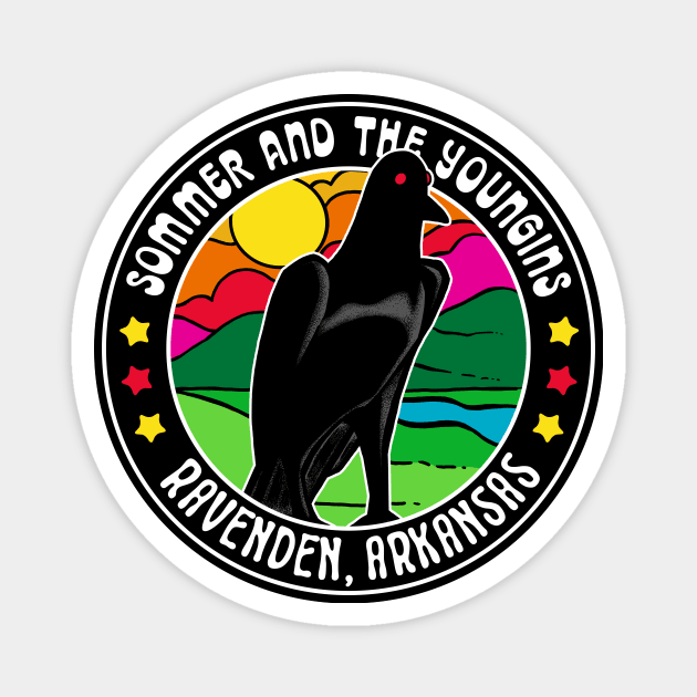 Sommer and the Youngins - Ravenden, Arkansas Magnet by rt-shirts